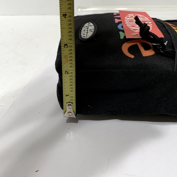 Black canvas crossbody Smile More - Picture 8 of 11